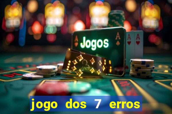 jogo dos 7 erros para manipuladores de alimentos